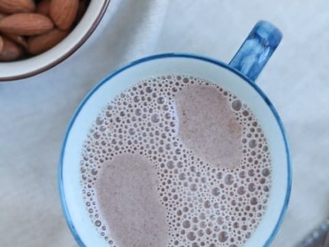 Image for Warm Maple Vanilla Almond Milk - Vegan Sugar Free