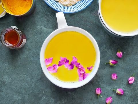 Image for Ashwagandha Turmeric Moon Milk Recipe (How to Make Moon Milk)