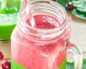 Image for Cranberry Mango Layered Smoothie