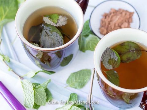 Image for Homemade Chocolate Mint Tea