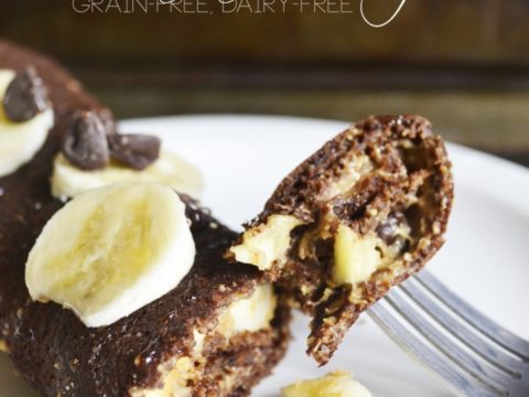Image for Chocolate Banana Crepes :: Grain-Free, Dairy-Free