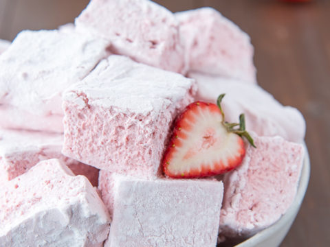 Image for Real Food Strawberry Marshmallows (Corn Syrup-Free)