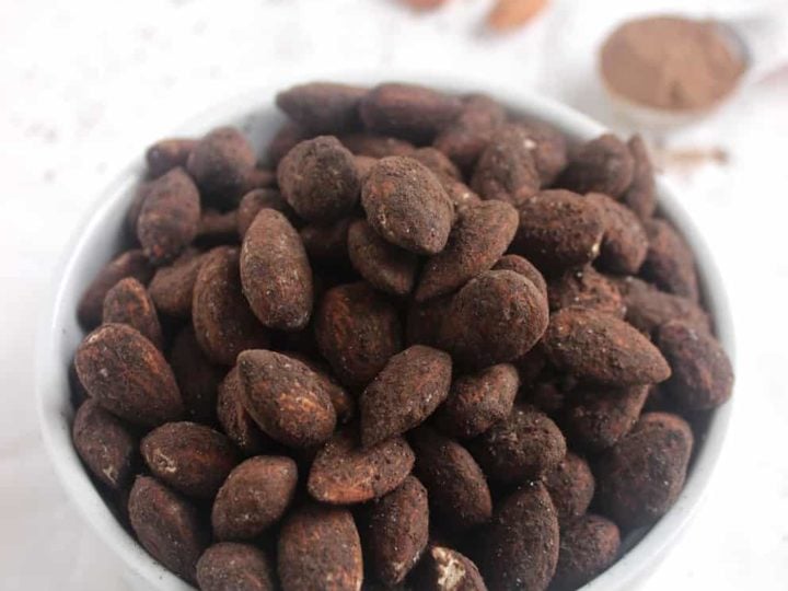 Image for Homemade Dark Chocolate Almonds
