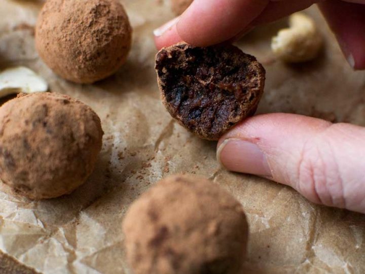 Image for 5-ingredient chocolate orange truffles