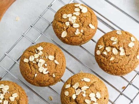 Image for Banana Oat Vegan Muffins | Gluten-free