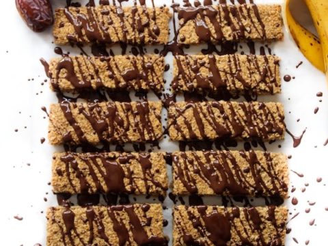 Image for Banana and Date Granola Bars - GF/Vegan