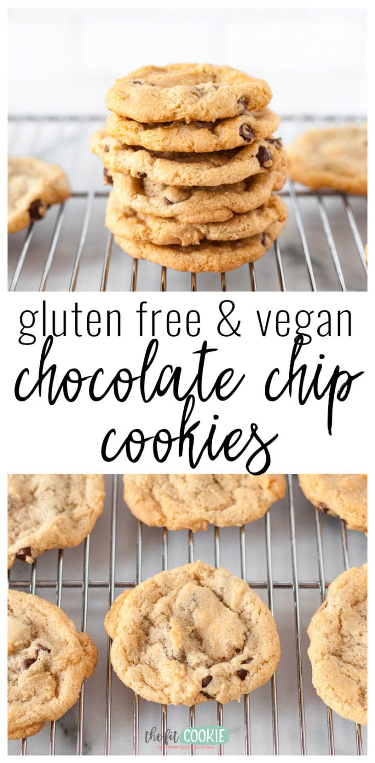 Best Gluten Free Chocolate Chip Cookies (Dairy Free) • The Fit Cookie