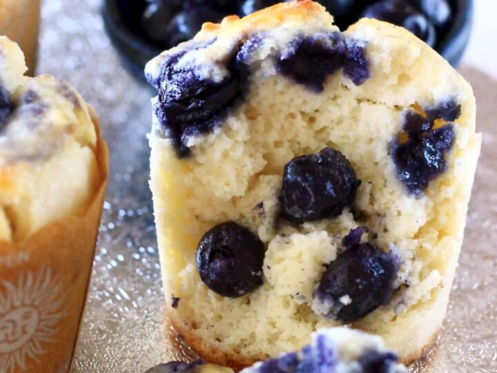 Image for Vegan Blueberry Muffins (Gluten-Free)