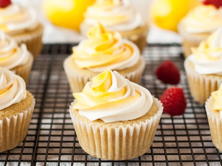 Image for Gluten Free Lemon Cupcakes (Dairy Free & Top 8 Free)