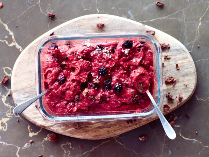 Image for Messy Nice Cream: Berries, Red Beet and Cacao