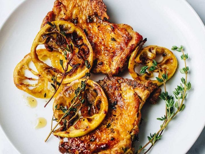 Image for Crispy Lemon Thyme Chicken (Paleo, Whole30, Keto)