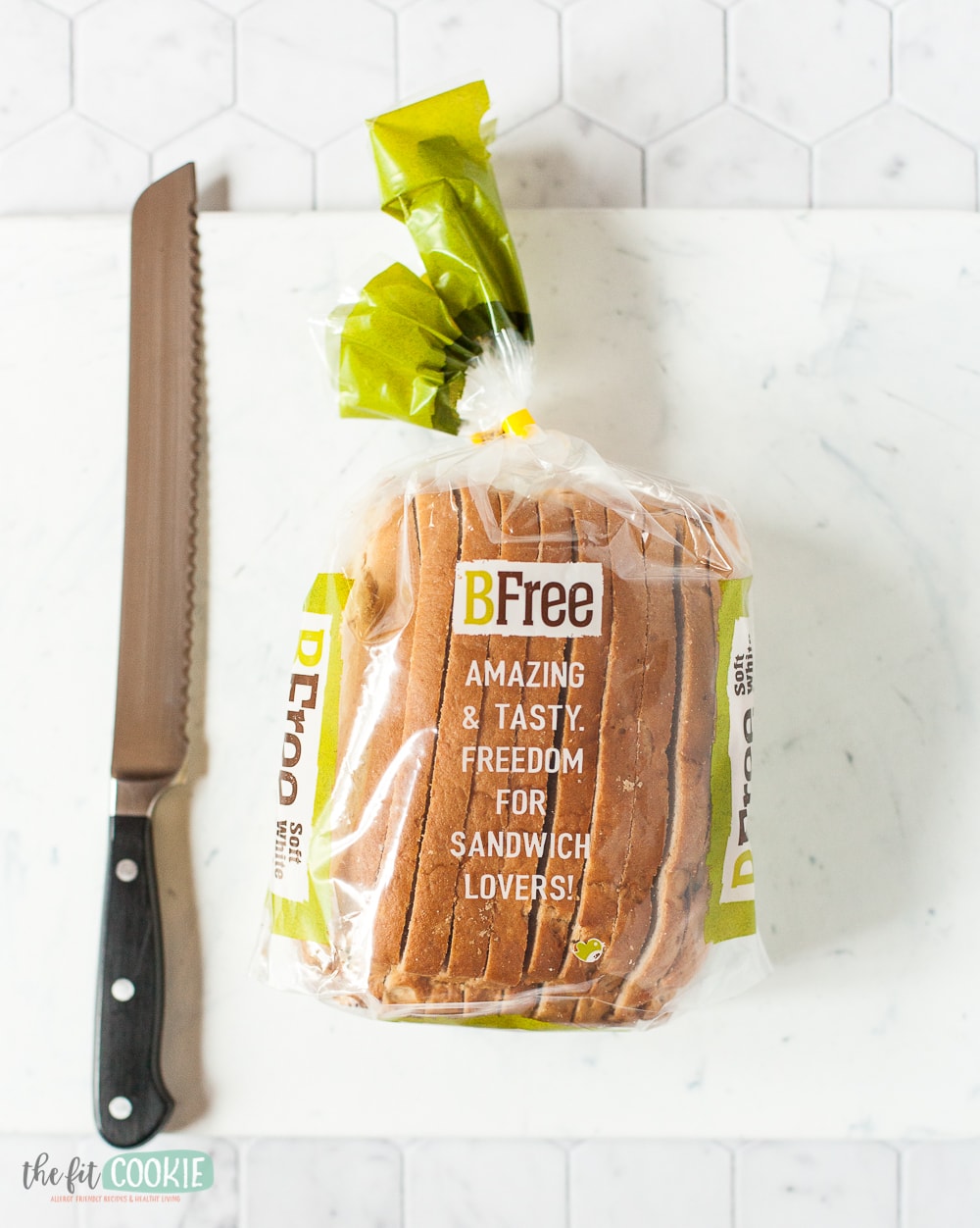 loaf of bfree allergy friendly bread on cutting board