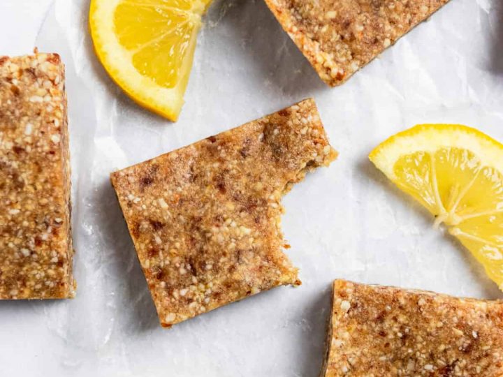 Image for Homemade Lemon Coconut Energy Bars