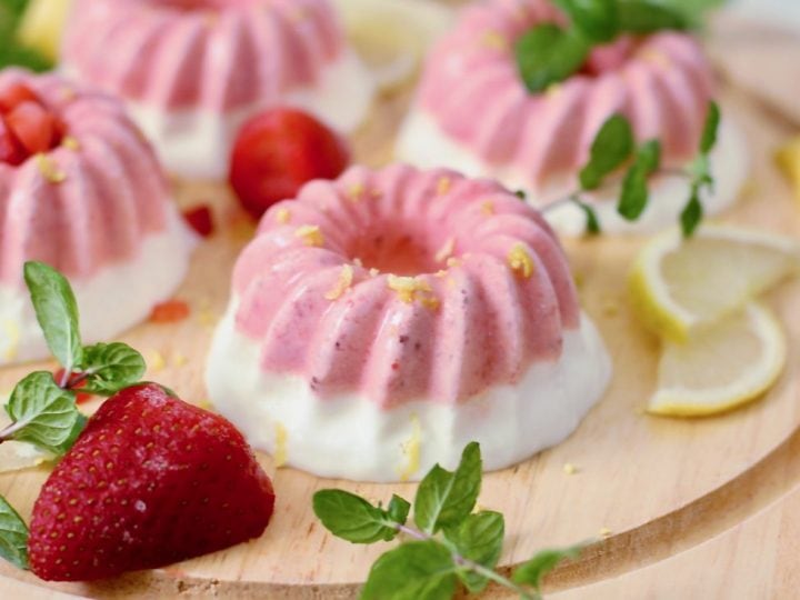 Image for Fruity Lemon Strawberry Sorbet