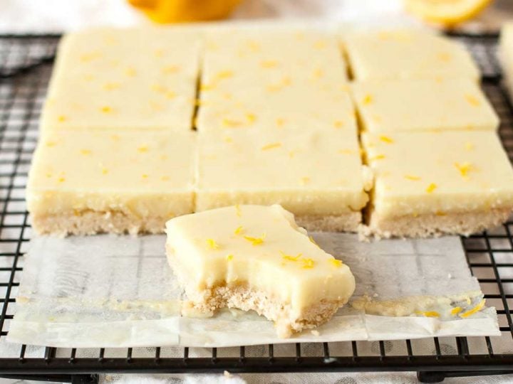 Image for Gluten Free Lemon Bars (Dairy Free)