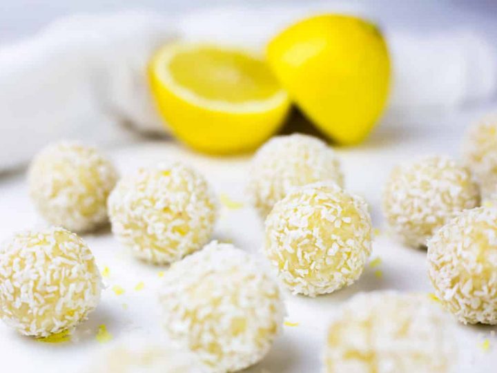 Image for Creamy Lemon & Coconut Bliss Balls
