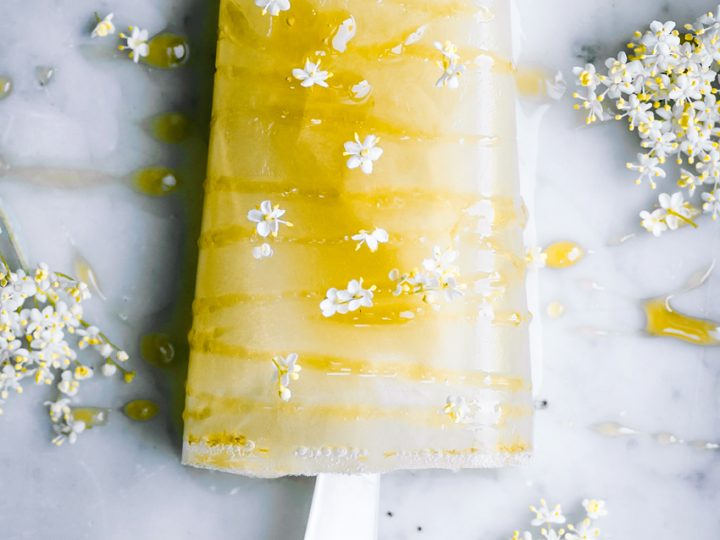 Image for Lemon Elderflower Popsicles