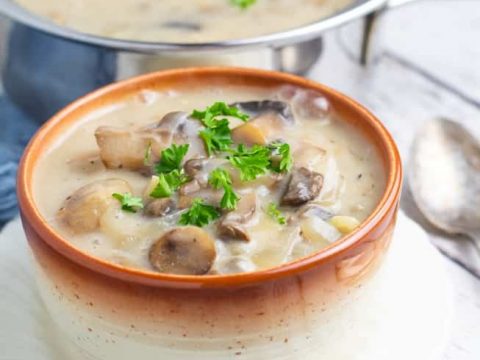 Image for Creamy Vegan Mushroom Soup