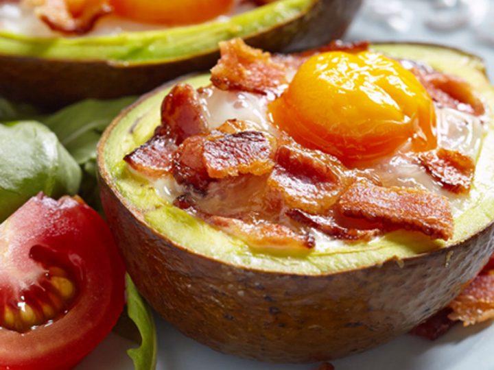 Image for Low-Carb Baked Avocado Egg Recipe
