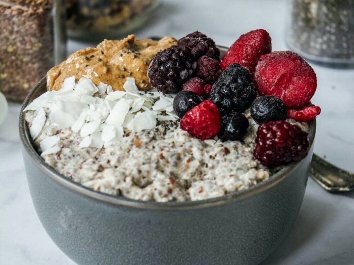 Image for Overnight Paleo Oatmeal (Vegan, Grain-Free)