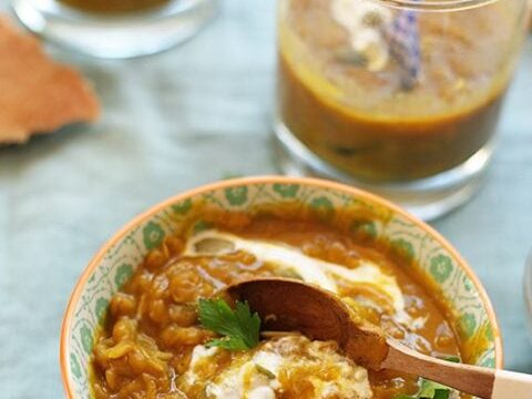 Image for Curried Pumpkin Lentil Soup