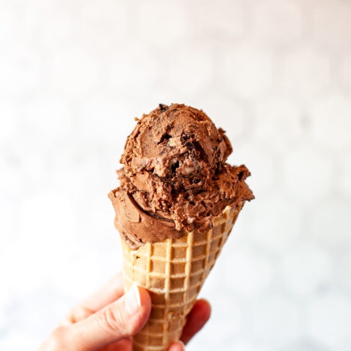 Dairy Free Chocolate Oreo Ice Cream (Gluten Free) • The Fit Cookie