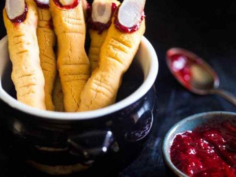 Image for Paleo Witch Finger Cookies {Vegan}