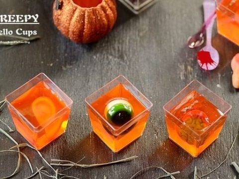 Image for Halloween Creepy Jello Cups