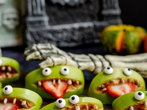 Image for Spooky Monster Apple Snacks