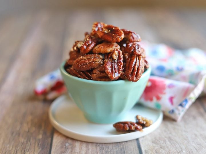 Image for Easy candied pecans on the stovetop (in just 5 minutes!)