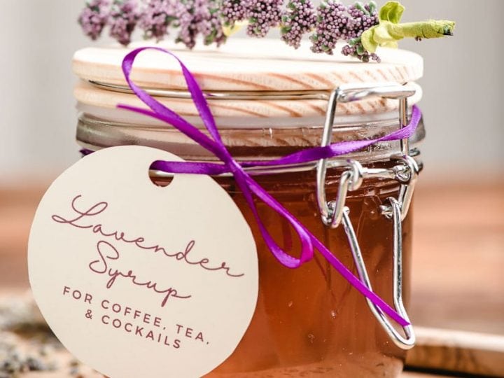 Image for Homemade Lavender Simple Syrup
