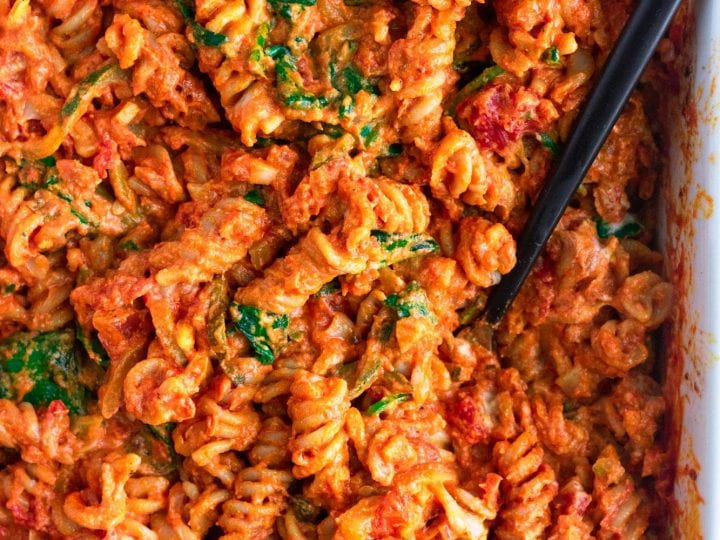 Image for Vegan No-Boil Pasta Bake