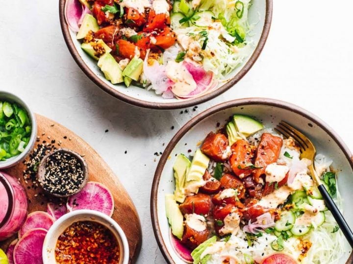 Image for 30-Minute Homemade Salmon Poke Bowls