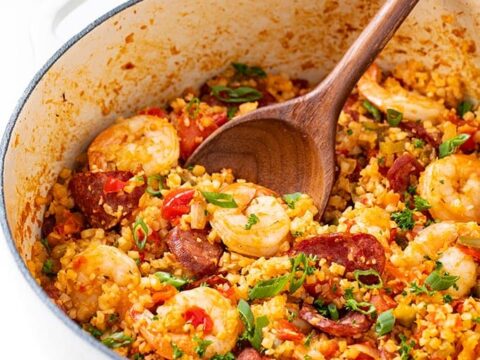 Image for Low Carb Keto Jambalaya Recipe (30 Minutes!)