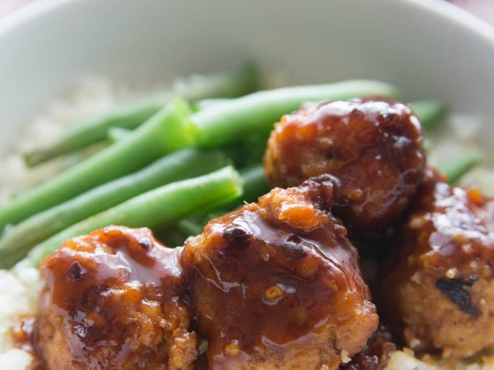 Image for Asian Chicken Meatballs