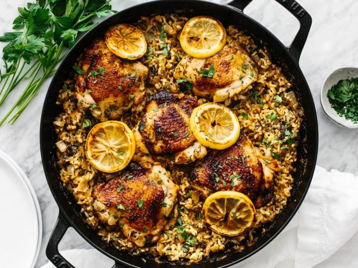 Image for BEST Chicken and Rice (One Pan)