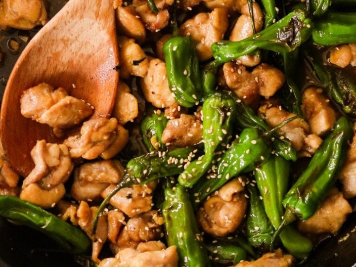 Image for Paleo Mongolian Chicken with Shishito Peppers (Whole30)
