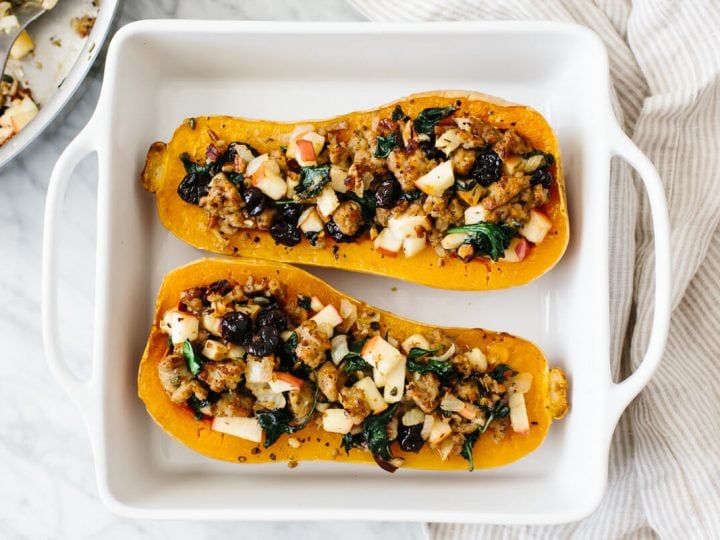 Image for Apple Sausage Stuffed Butternut Squash