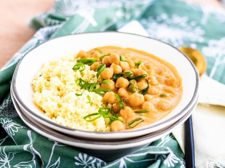 Image for Instant Pot Thai Red Curry Chickpeas