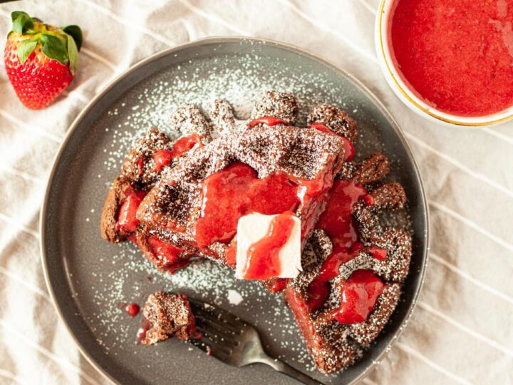 Image for Gluten Free Chocolate Waffles (Dairy Free)