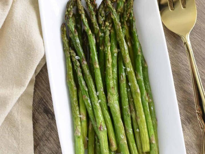 Image for Easy Air Fryer Asparagus [2 ingredients]