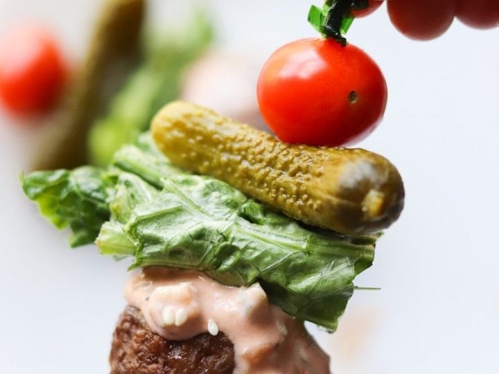 Image for Air Fryer Burger Bites - Whole30, Low Carb