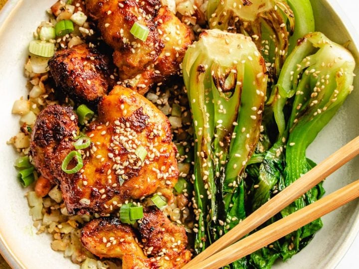 Image for Easy Thai Chicken Satay (Air Fryer + Stovetop)