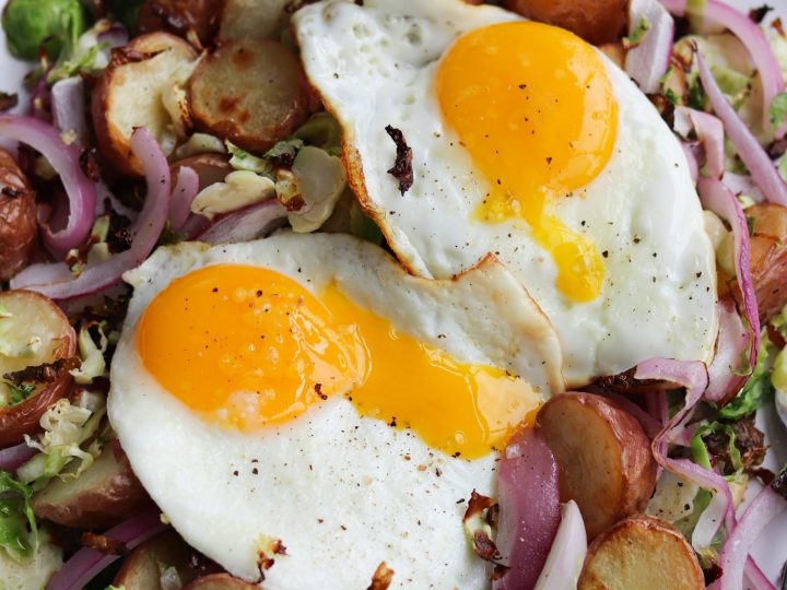 Image for Air Fryer Brussels Sprouts & Potato Hash