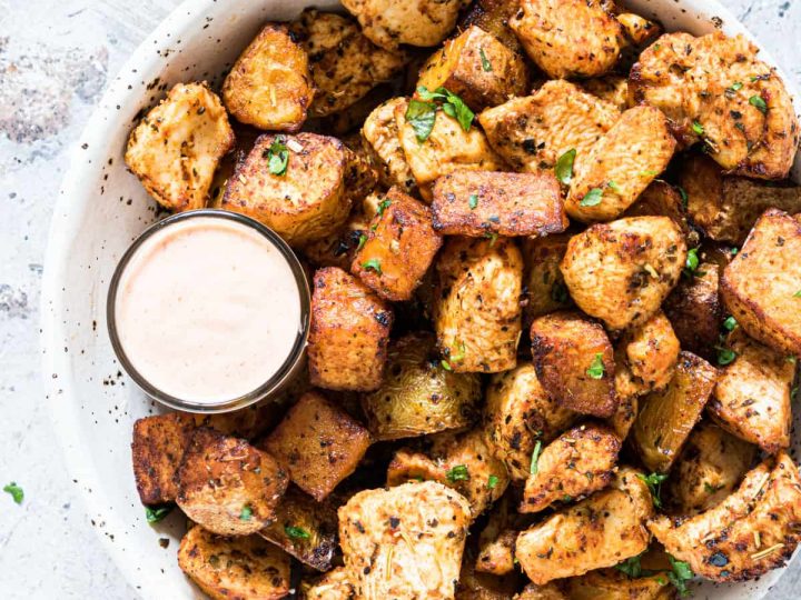 Image for Air Fryer Chicken And Potatoes Dinner