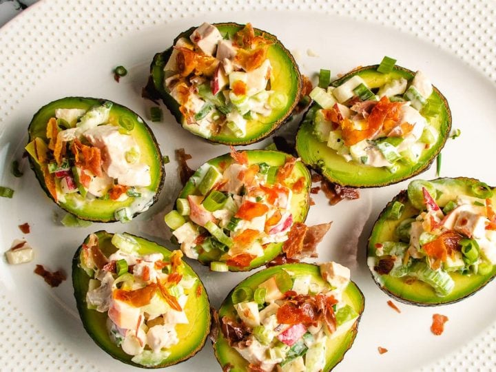 Image for Stuffed Avocados with Chicken Apple Salad