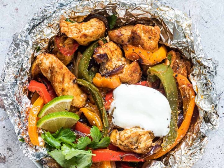 Image for Easy Chicken Fajita Foil Packets