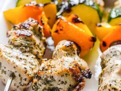 Image for Greek Chicken Kabobs