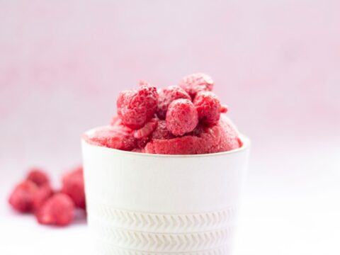 Image for Vegan Raspberry Sorbet Recipe