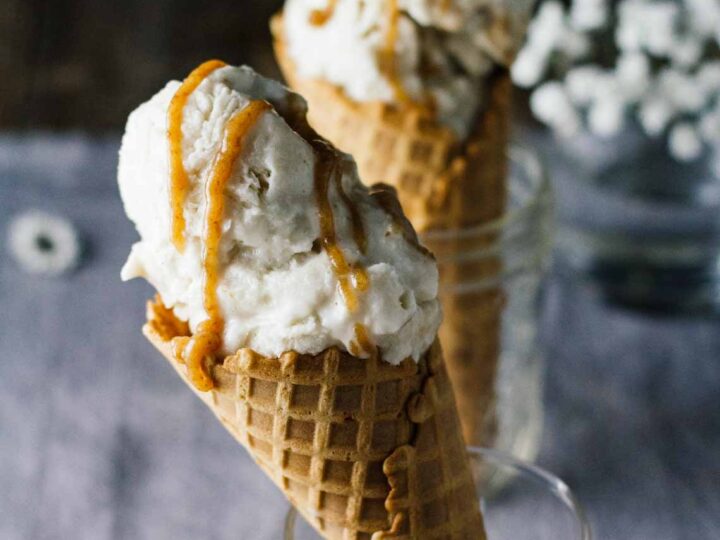 Image for Vegan Salted Caramel & Chamomile Ice Cream